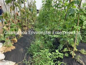 China Agriculture Mulch 3.2m Landscape Weed Barrier Fabric 100GSM wholesale