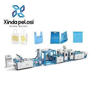 China Toy Bag Fabric Non Woven Shopping Bag Making Machines 12-18KW wholesale