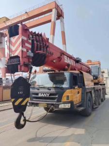 Maximum Lifting Height 40m Yellow 180ton Used Truck Crane for Construction Machinery