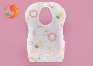 China Sanitary Disposable Baby Bibs Non Reusable Sleeveless Custom Disposable Bibs wholesale