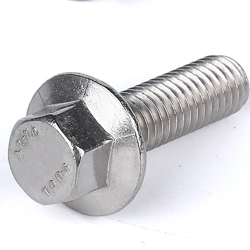 China Metric Din6921 DIN6923 Serrated Hex Flange Bolt And Nuts  JIS Standard on sale