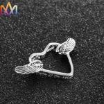 Halloween Devil Heart Pendant With Wings