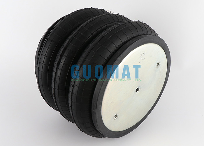 Cylindrical Goodyear Air Spring 3B12-304 Triple Bellow Air Bag