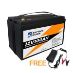 Customized 12v 100ah 105Ah lifepo4 battery with BMS lead acid battery replacemen