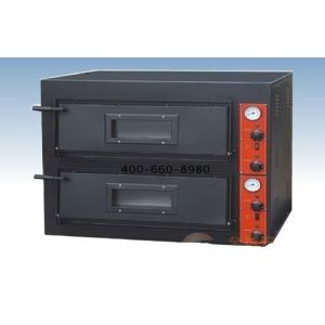 Black Electric Commercial Pizza Oven