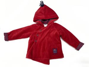 China Autumn Cute Baby Girl Jackets Cotton Quilted Hooded wholesale