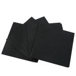 Cosmetic Spa Disposable Hairdressing Towels Biodegradable Black White Color