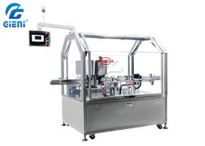 China 50-110mm Length Lipstick Labeling Machine 90PPM Bottom Labeling Machine wholesale
