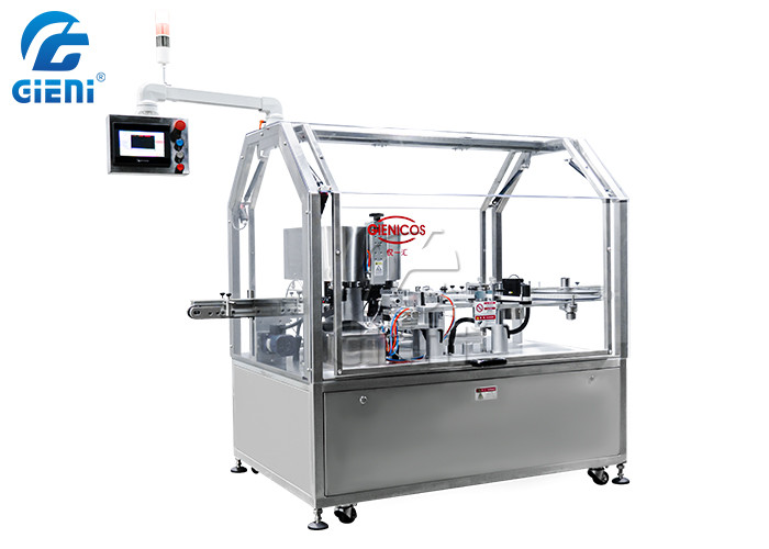 50-110mm Length Lipstick Labeling Machine 90PPM Bottom Labeling Machine