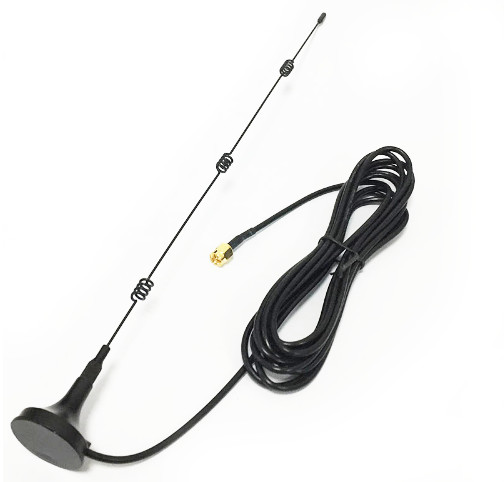 SMA Male Connector Mag Mount Antenna 433Mhz No Drivers For Signal Booster