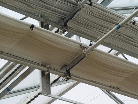 Hydroponic System for Aquaponics in Multi-Span Agricultural Greenhouse