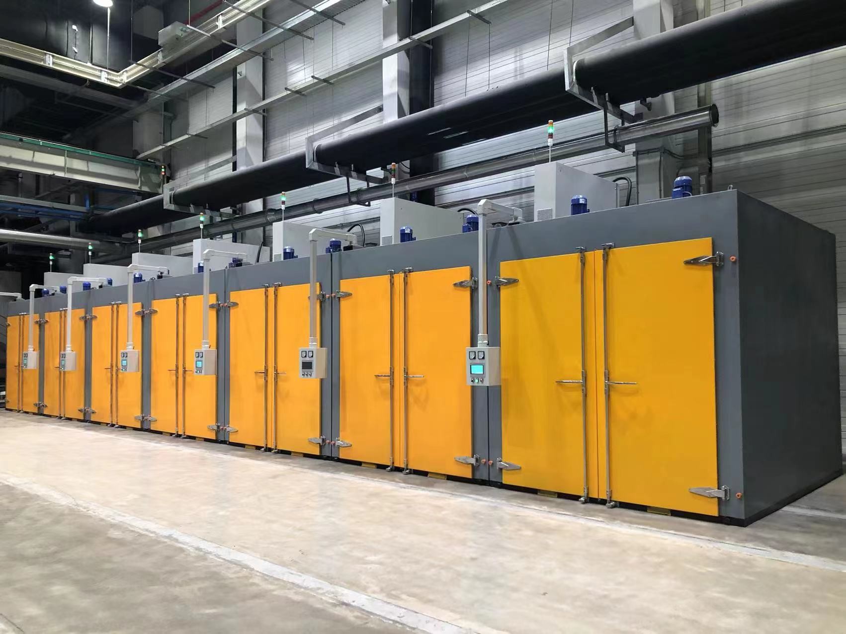 Curing Heat Oven For Resin Powder Coating Hot Air Circulation Automatic Intelligent Con