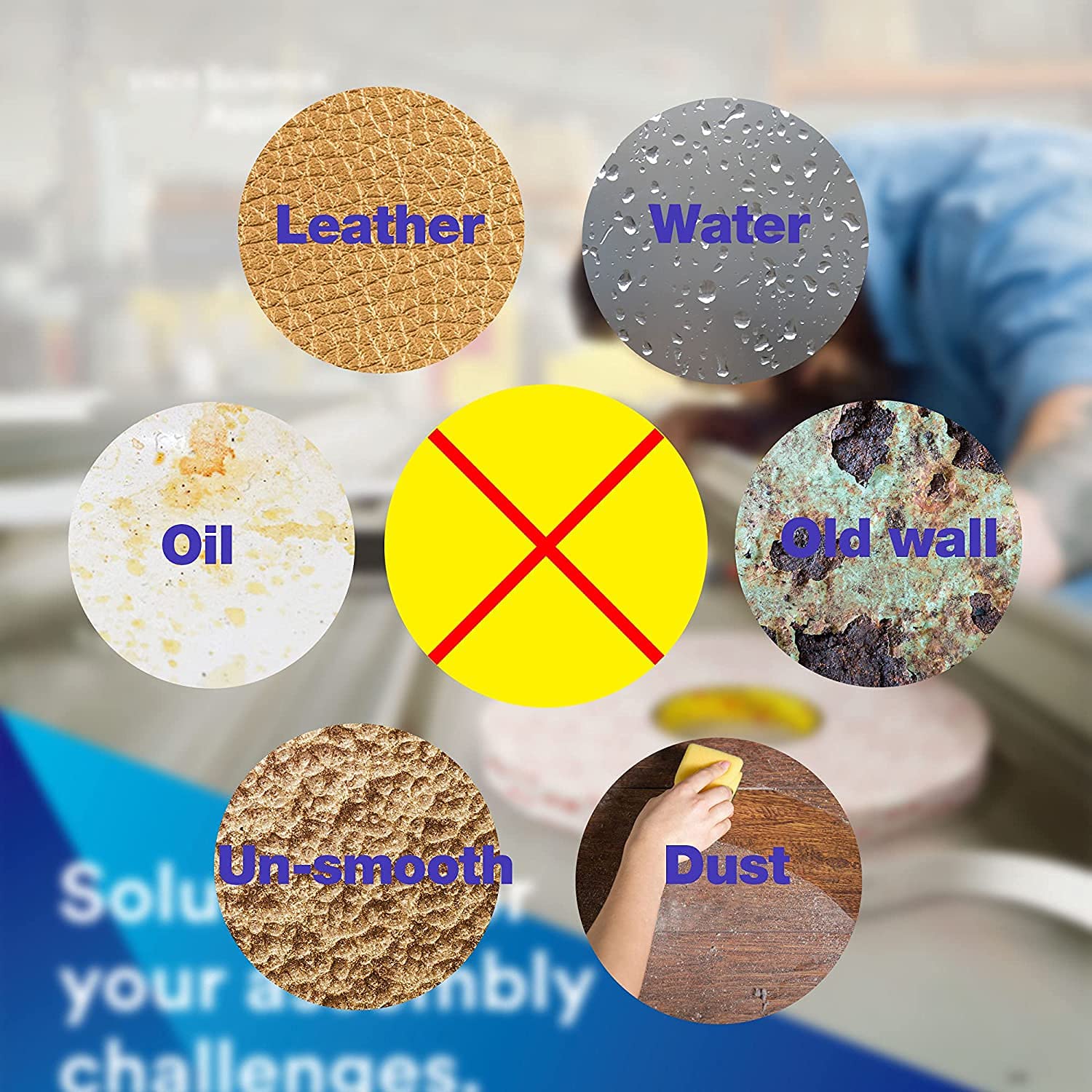 Waterproof Double Sided PE Foam Tape With High Adhesive OEM Service