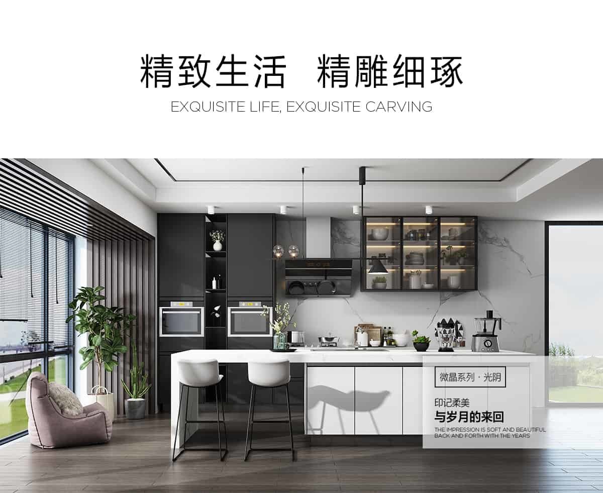 Farmhouse Domestic Stainless Steel Kitchen Storage Cabinets Units OEM