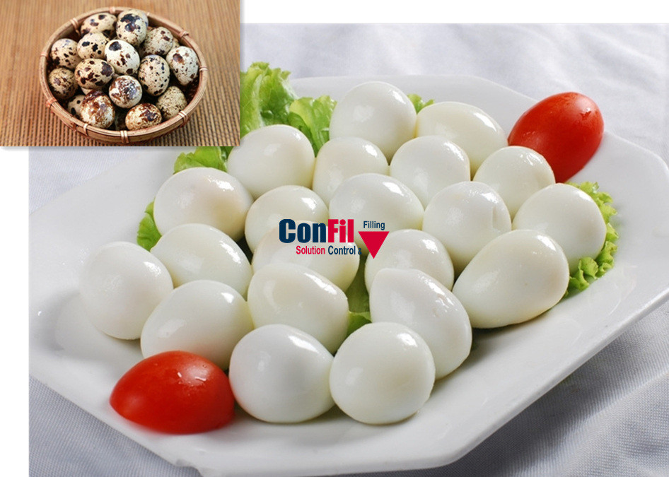 Automatic Vacuum Packing Machine For Quail Egg Fragile Food Jumping