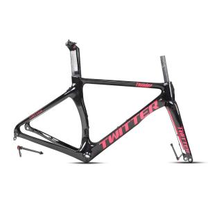 China 52cm 700C Carbon Road Bike Frame Aero Twitter Thunder For Road Bicycle wholesale