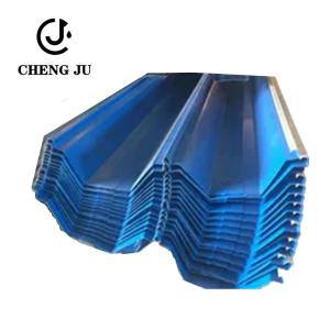 China Hot Rolled Sunlight Roof Sheet 0.26-0.3mm Color Coated Aluminum Zinc Corrugated Galvanized Steel Sheet wholesale