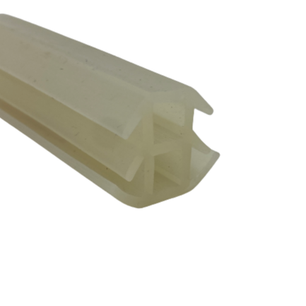 Silicone EPDM PVC Custom T-shape Extrusion Rubber Sealing Strip for Solar Panel Seal