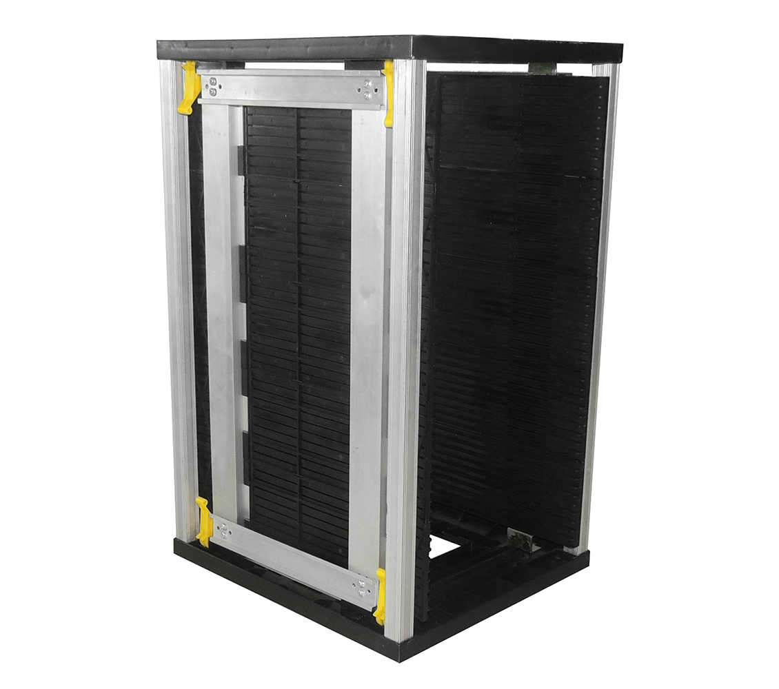 Automated Retrieval 200 Degree PCB Antistatic Magazine Rack