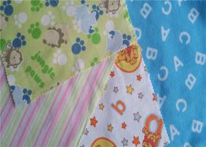 China Fire Resistant Printed Cotton Flannel Material Double Sided Twill Style wholesale