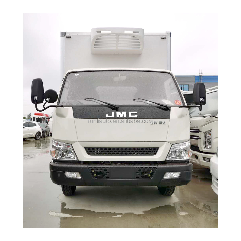 Japan Engine JMC 4x2 Reefer Vans Freezer Box Truck JX1041TGC23 J EURO 5
