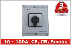 China Industrial IP65 20A Generator Changeover Switch EN 60947 EN 60204-1 wholesale