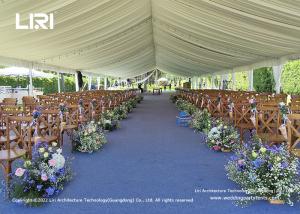 China New Party Tent 12x42m White Color Aluminum Tent For Outdoor Wedding Events wholesale