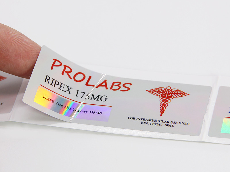 35x75mm Holographic Security Stickers