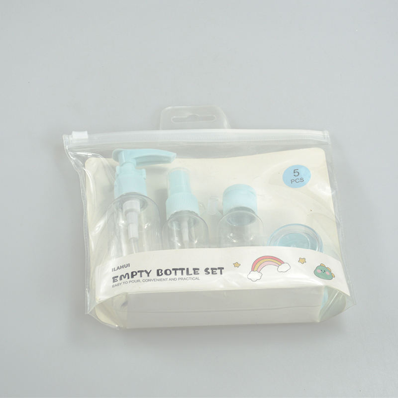 50g/60g Capacity Plastic Travel Set Cosmetic Container for Essential Travel Needs