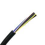 Tinned Copper Stranded 30V 80℃ Cable 6C X 28 AWG PVC BRIGHT YL 0.62MM