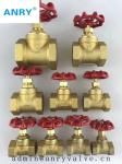 DN50 Astm Brass Valves Low Pressure Fluid Resistance
