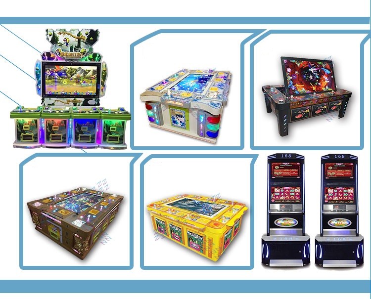 Ocean King 3 Plus Raging Fire Fish Hunter Game Machine With 4 Players Cabinet