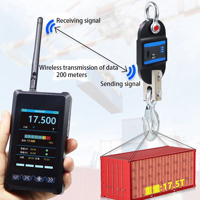 High Precision Load Cell Tensile Meter Wireless Dynamometer 1T 3T 5T 10T