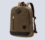 Canvas school backpack