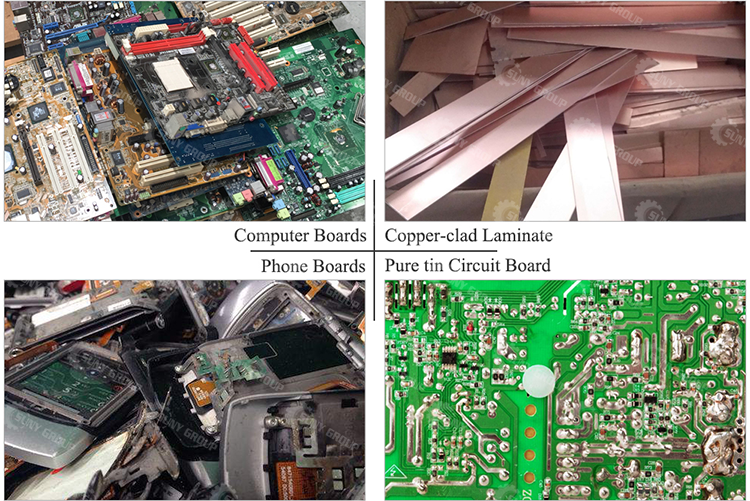 Sustainable PCB Board Circuit Board Recycling Plant For Recycling Waste PCB