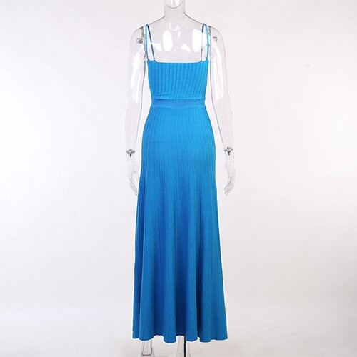 OEM maufactory Women's skirt 2022 Autumn new sexy polyester wool sleeveless skirt dress