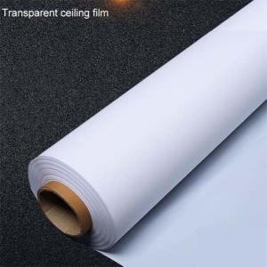 China Decorative Stretch Ceiling Film Fabric 0.2mm-0.5mm Thickness wholesale