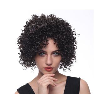 China Black natural human hair wigs wholesale