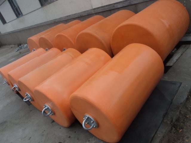 Polyurethane EVA Foam Filled Marine Guard Floatin Buoy Fender
