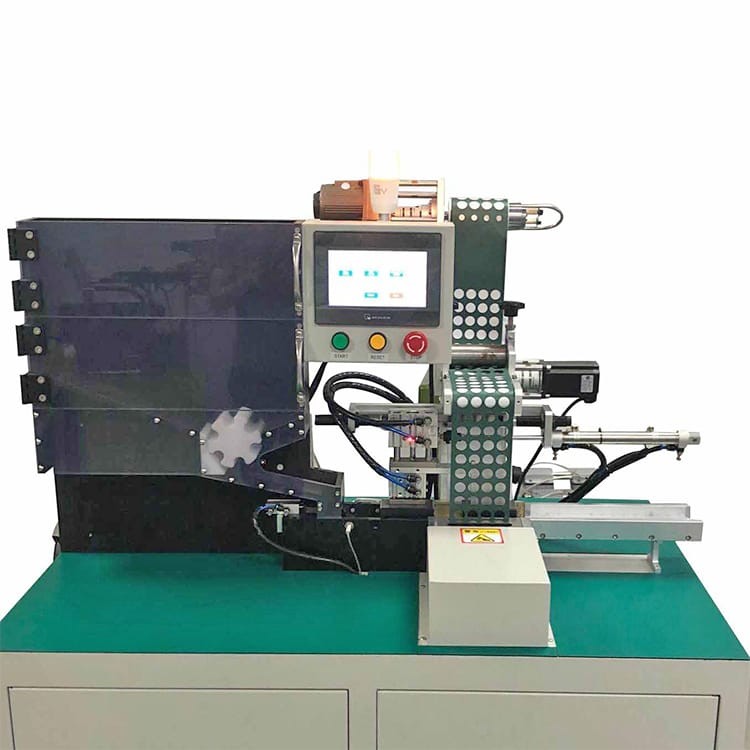 Barley Paper Battery Cell Sticking Machine Positive Protection 100 Mm