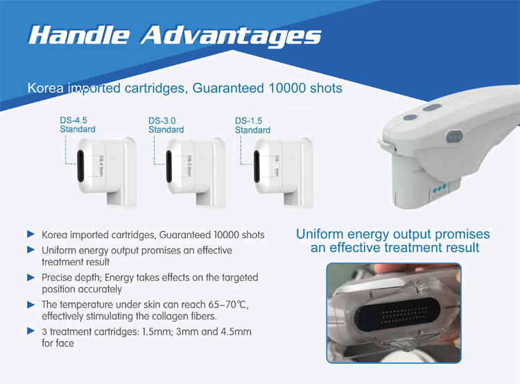 Factory price new arrival anti-cellulite hifu u shape weight loss ultra best rf skin tightening face lifting machine