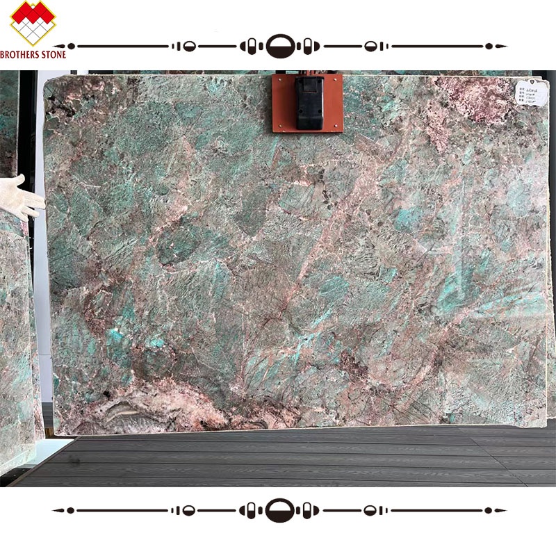 Indoor Portomare Quartzite Bright Amazon Green Marble Slabs Multicolor Verde Guatemala