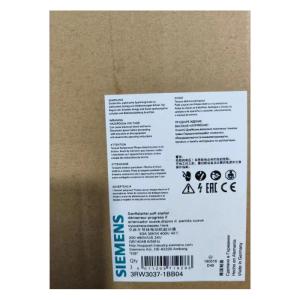 China OEM S2 63A 30kW SIEMENS SIRIUS Soft Starter 3RW3037-1BB04 wholesale
