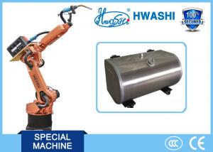 China HWASHI 6 Axis Mig Tig Welding Robot  Arm for  Aluminum Fuel Tank wholesale