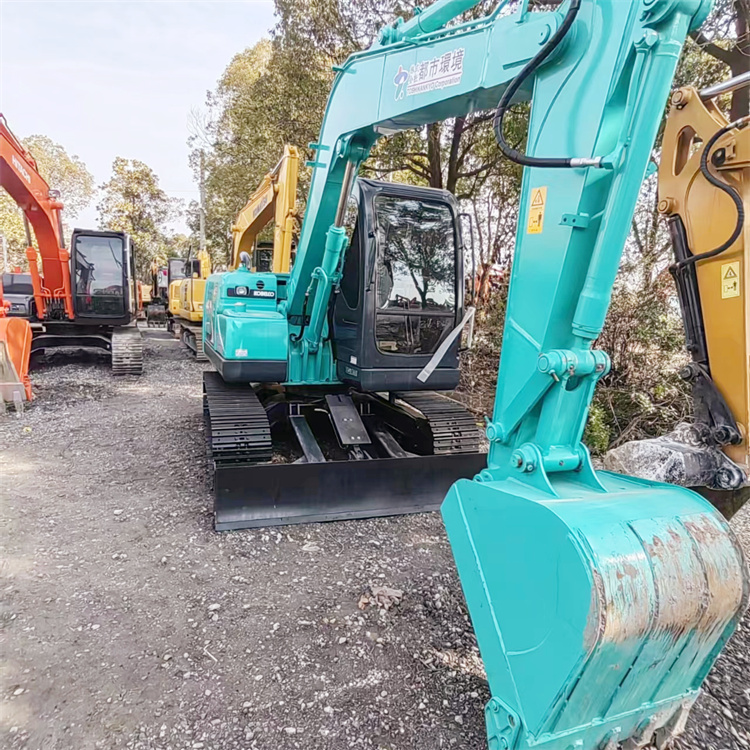2022 Year Good Condition 7ton Used Mini Kobelco SK75 Excavator with ISUZU Engine