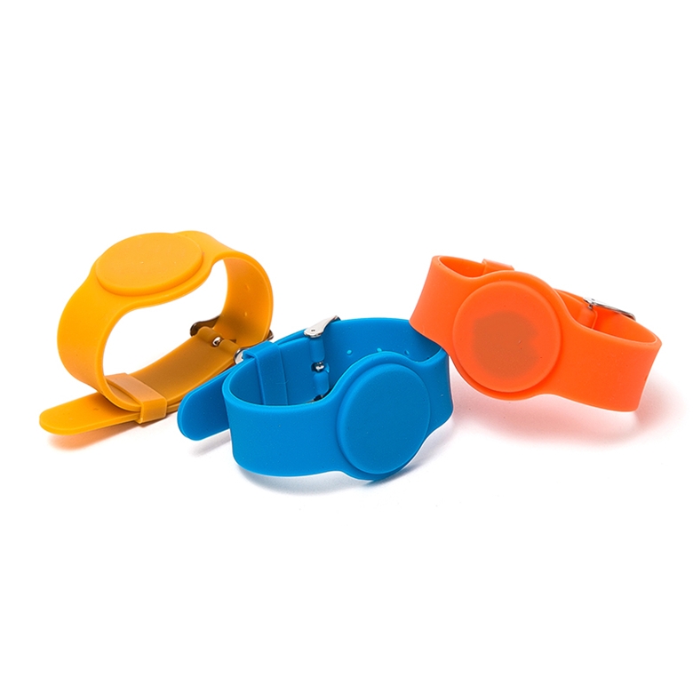 RFID NFC Silicone Wristband Bracelet With Cashless Payments For Festival