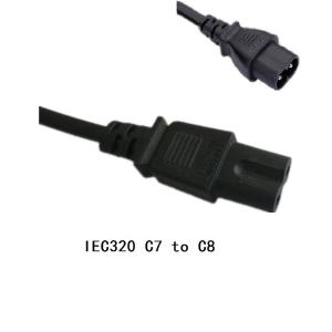 China Connecting cord IEC320 C7 to C8 wholesale