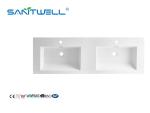 Top Quality SWJ1400D Wholesale China Suppliers Artificial Stone Basins Double