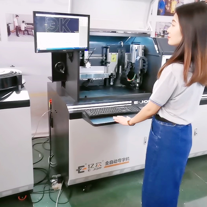ET20C Acrylic 3D Signage Letter Edge Channel Letter Notching Flanging Bending Machine
