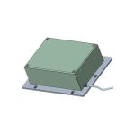 Waterproof Industrial Trackball Mouse 50mm Resin Light Ball Panel Mount